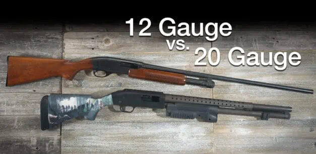 Comparing 12 Gauge vs 20 Gauge