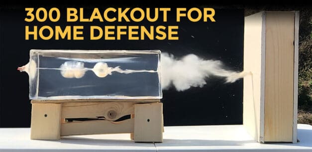 Using 300 Blackout For Home Defense