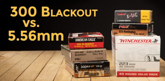 Testing 300 Blackout vs 5.56