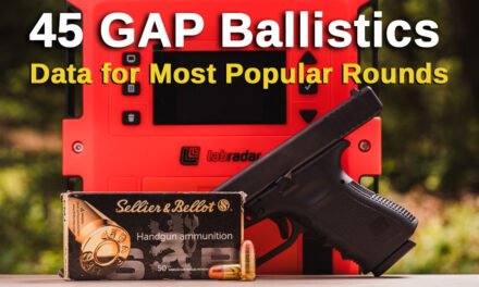 45 GAP Ballistic Data From Every Major Manufacturer