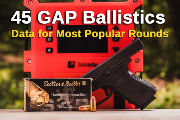 45 GAP Ballistic Data From Every Major Manufacturer