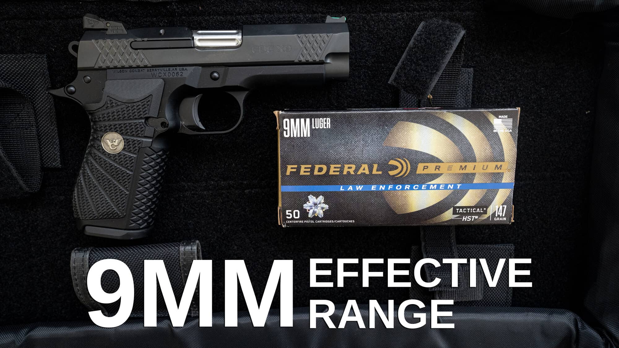 9mm Effective Range Range Tests With Gel