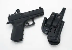 concealed carry holster and gun