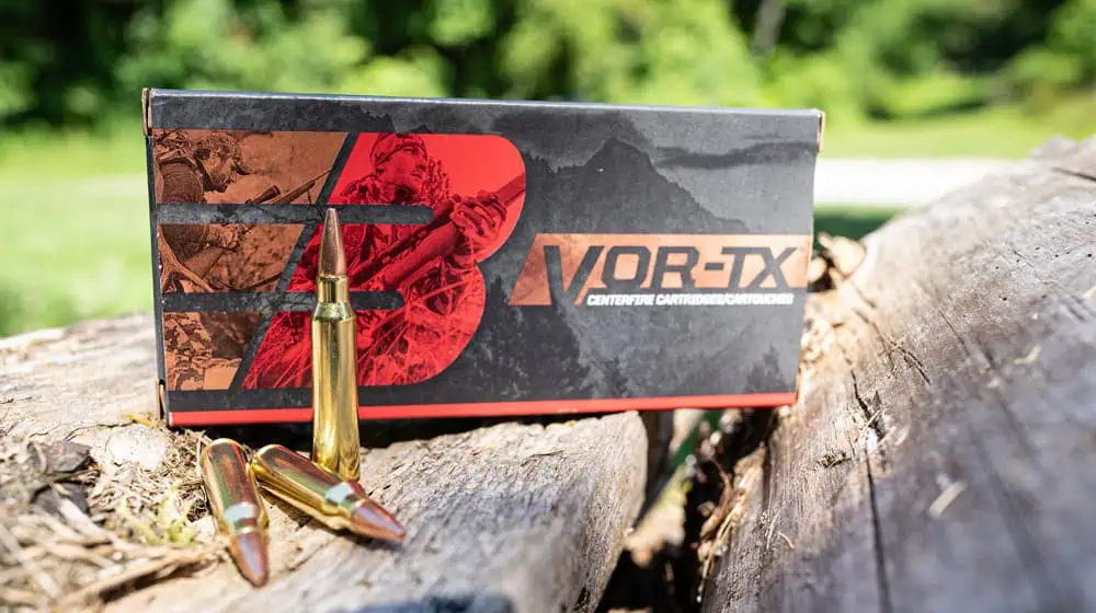 Barnes 70-grain VOR-TX 223 ammo at the range