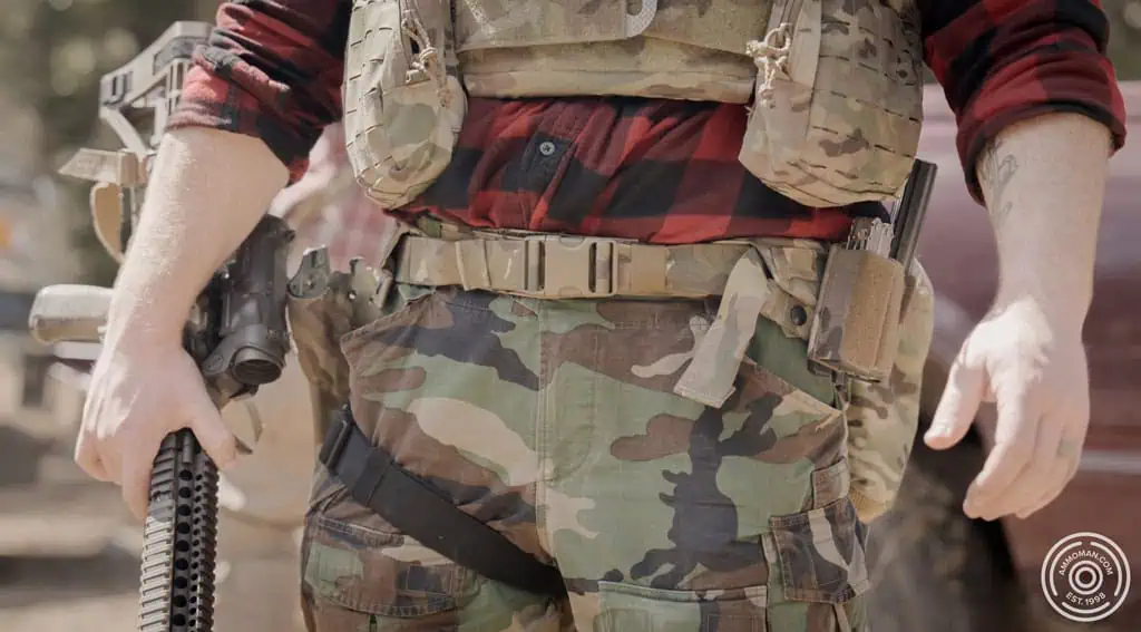 Battle belt sleeve.