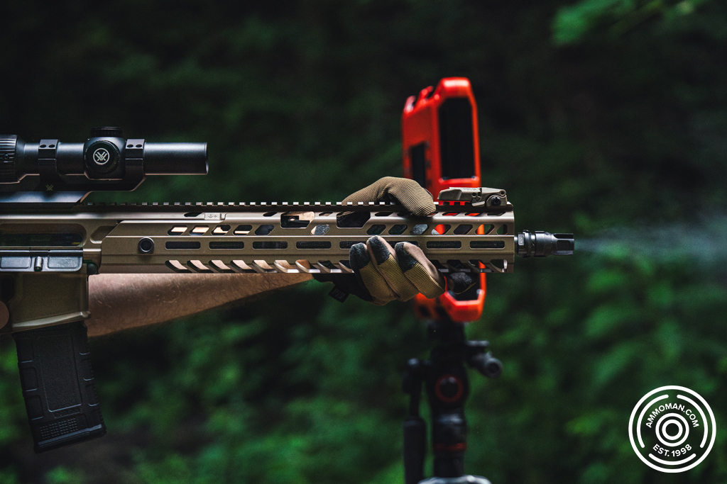Shooting 300 BLK at the range