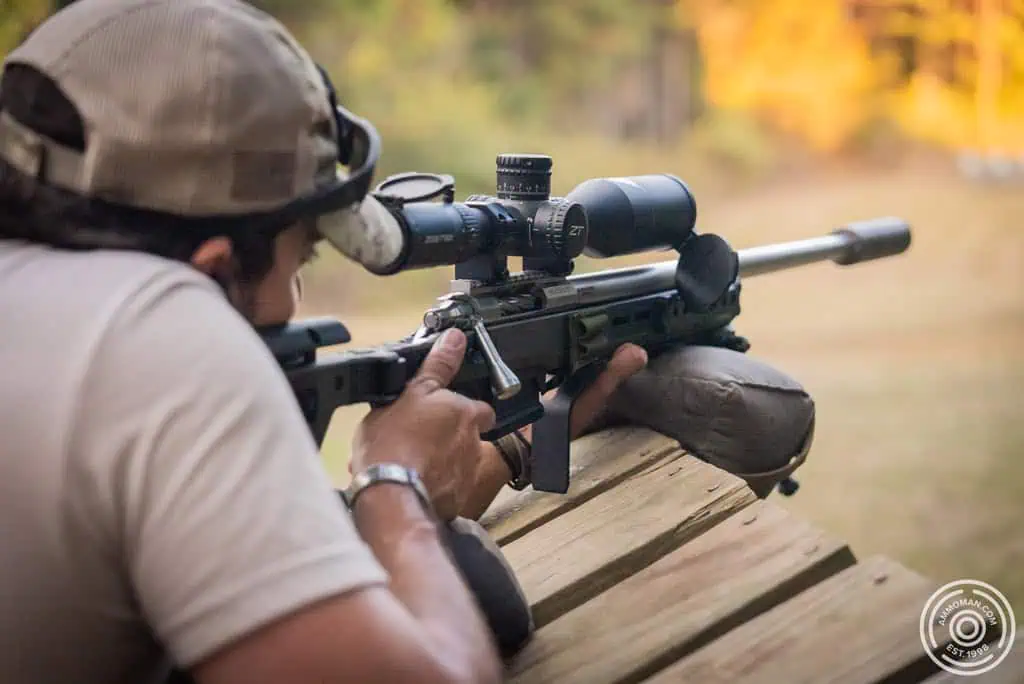 Shooting 6mm creedmoor suppressed.