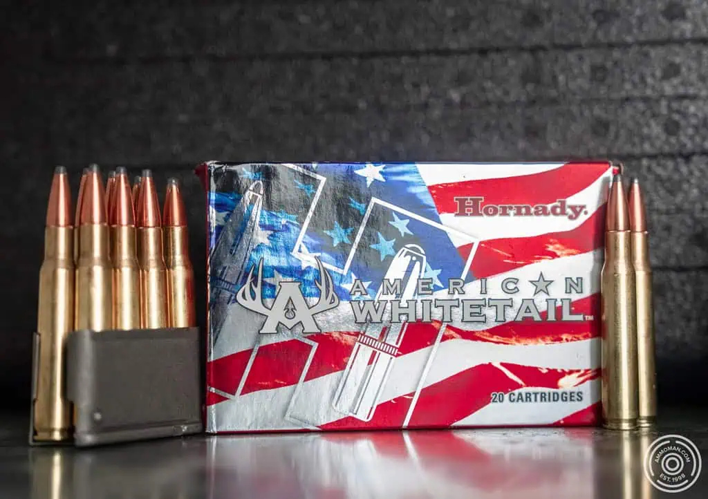 Hornady American whitetail 150 GR. Interlock 30-06.