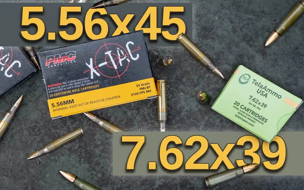 7.62×39 vs 5.56