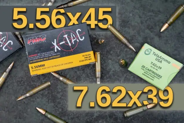 7.62×39 vs 5.56
