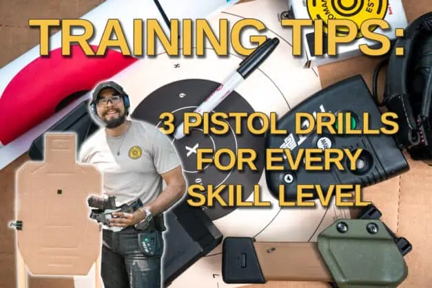 Pistol Shooting Drills: 3 Drills For Any Skill Level