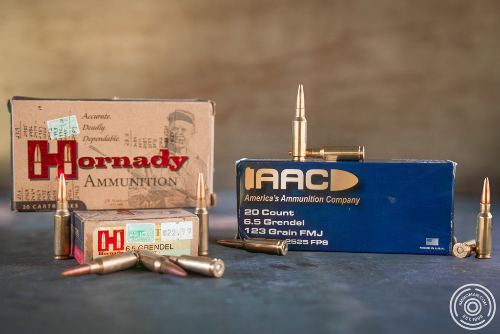 Hornady and AAC 6.5 grendel loads. 