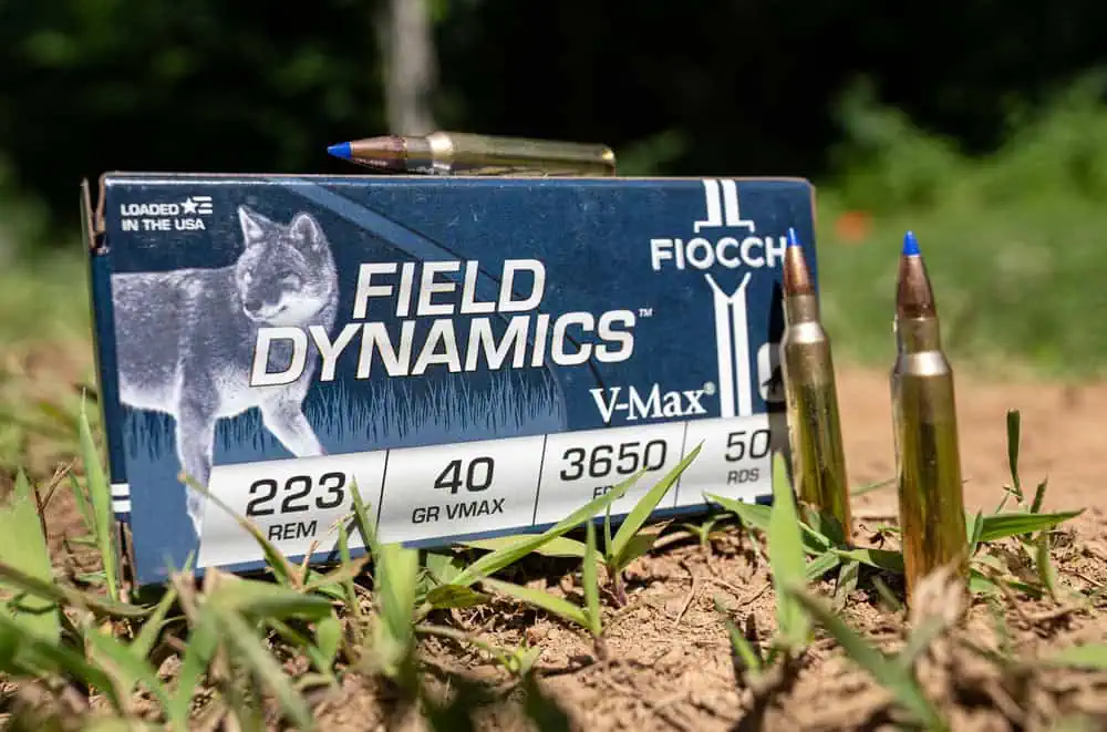 Fiocchi Field Dynamics 223 ammo for prairie dog hunting