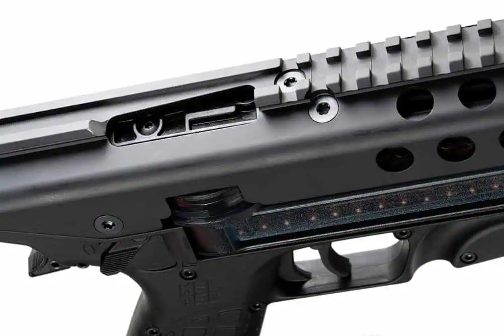 Keltec P50 ejection port