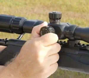 Adjusting your optic is part of sighting in your rifle