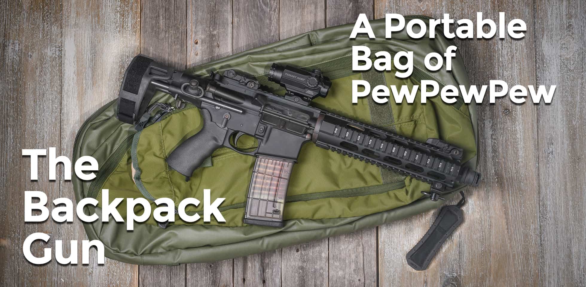 The Backpack Gun: Home Defense When You're Away From Home - AmmoMan School  of Guns Blog