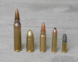Some metallic cartridges