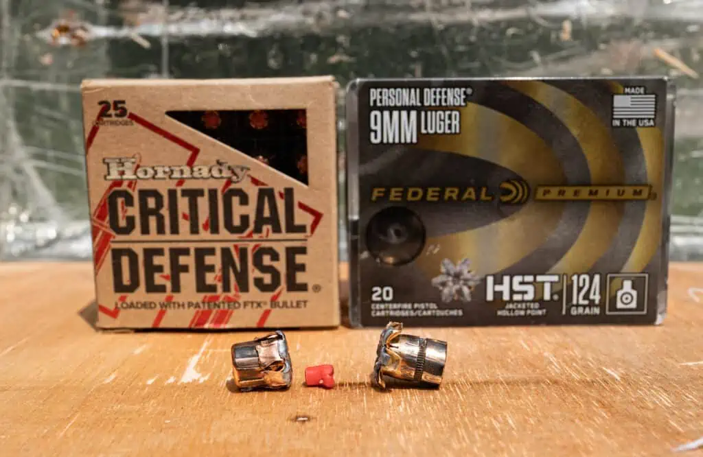 Expanded Critical defense ammo vs HST ammo