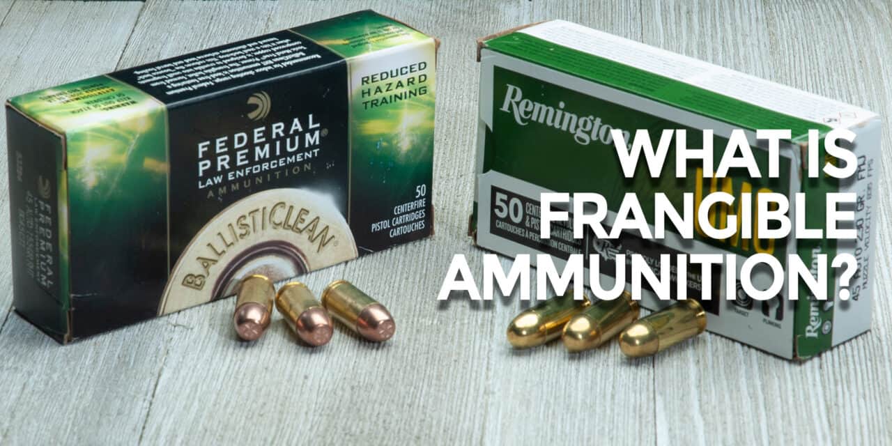 Why Use Frangible Ammo?