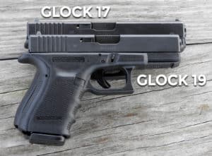 What are the differences with a Glock 17 versus a Glock 19?
