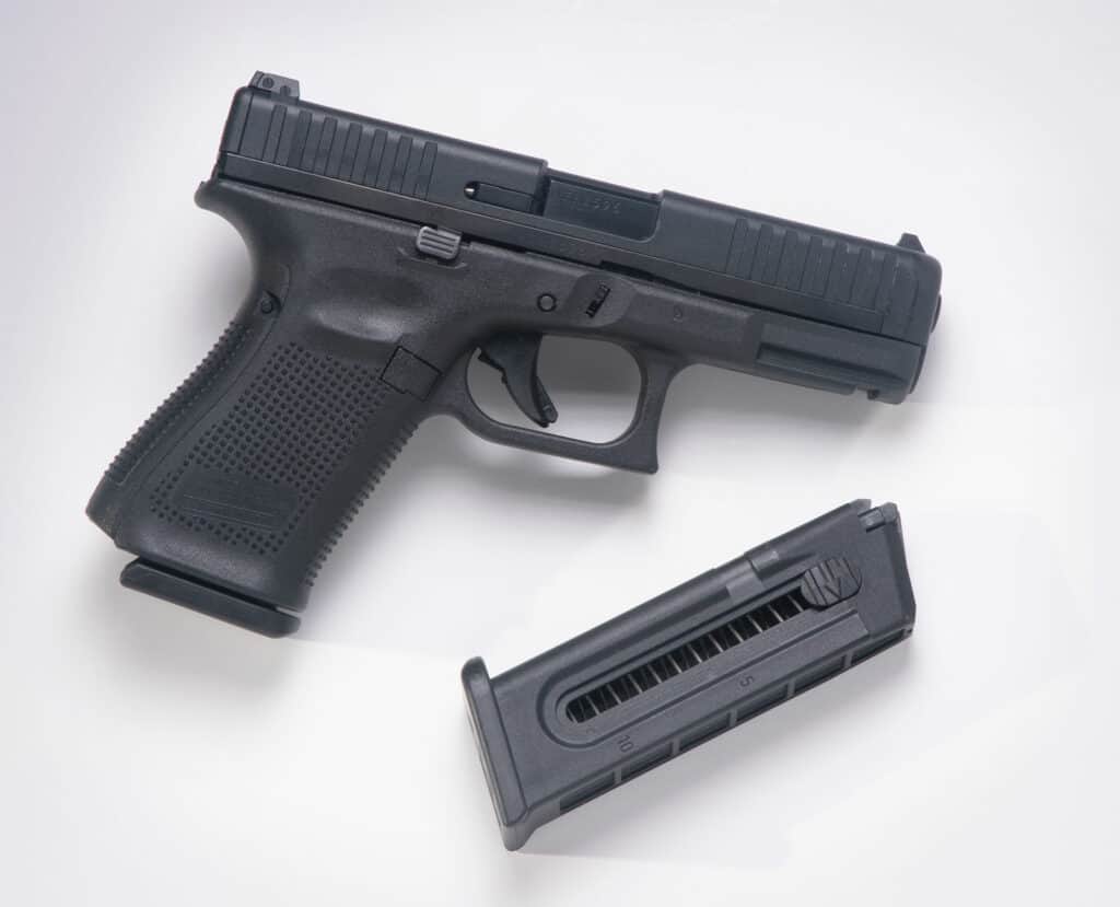 The Glock 44 rimfire pistol reviewed by the author