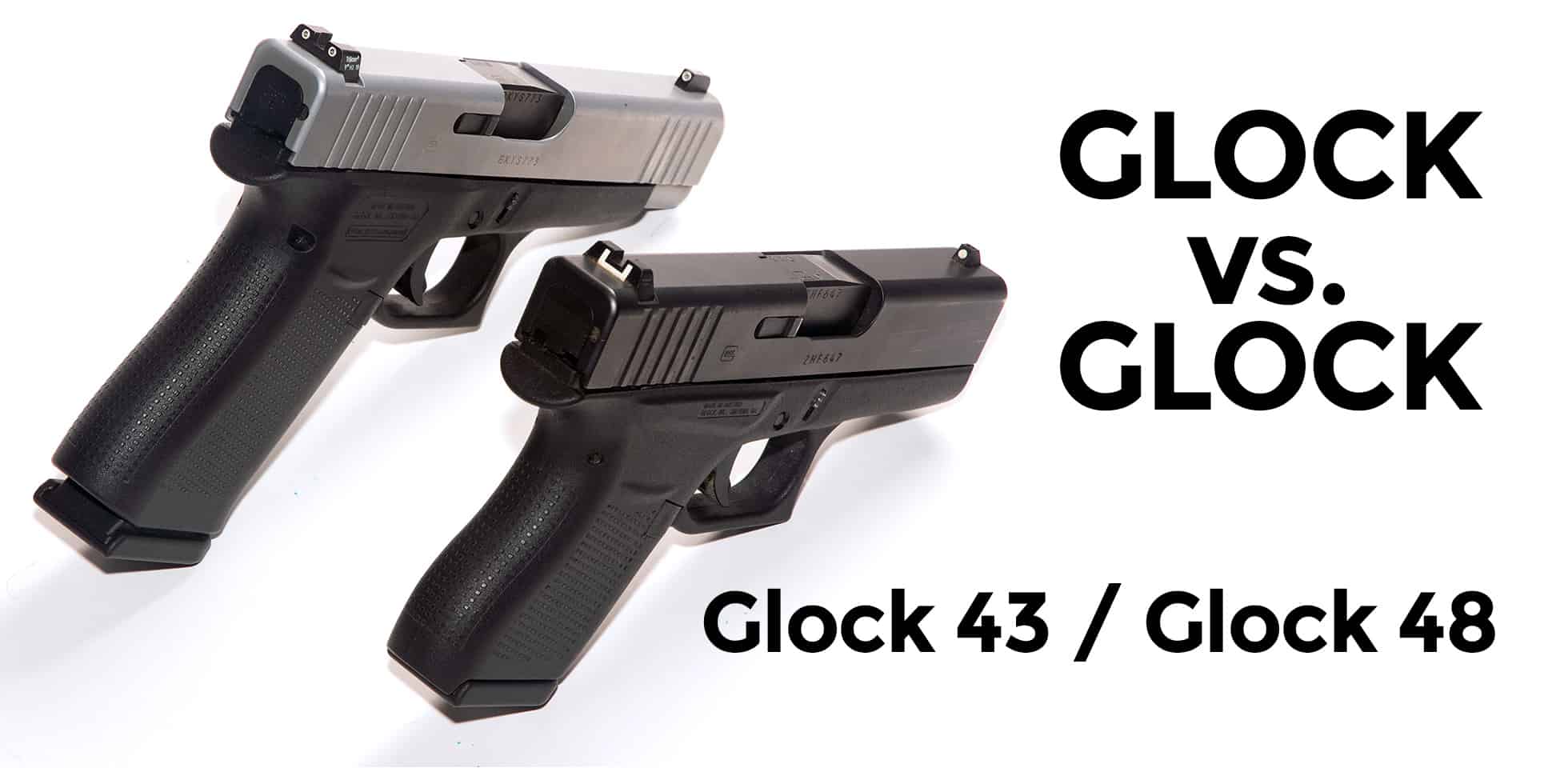 Glock 19 vs Glock 26 - AmmoMan School of Guns Blog