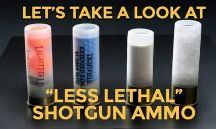 Let’s Look At Less Lethal Shotgun Ammo