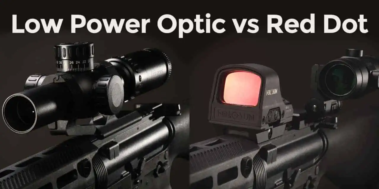 Optics Test: LPVO vs Red Dot Sights - AmmoMan School of Guns Blog