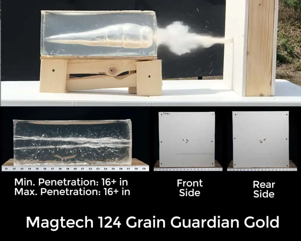 124 grain Magtech Guardian Gold