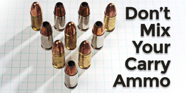 Gun Myths Debunked: Mixing Carry Ammo Types