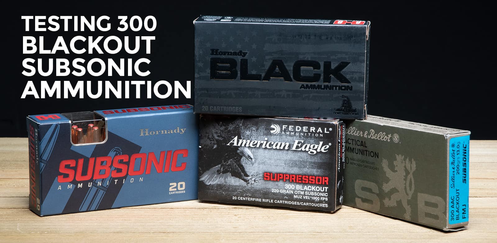 300 blackout subsonic ammo