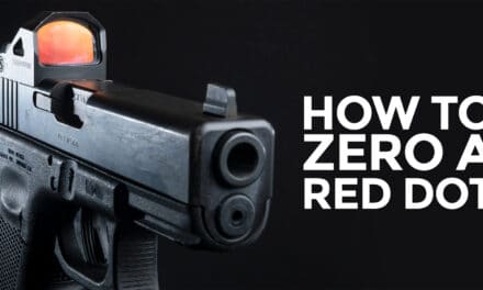 How To Zero A Red Dot