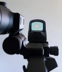 Reflex sight reticle