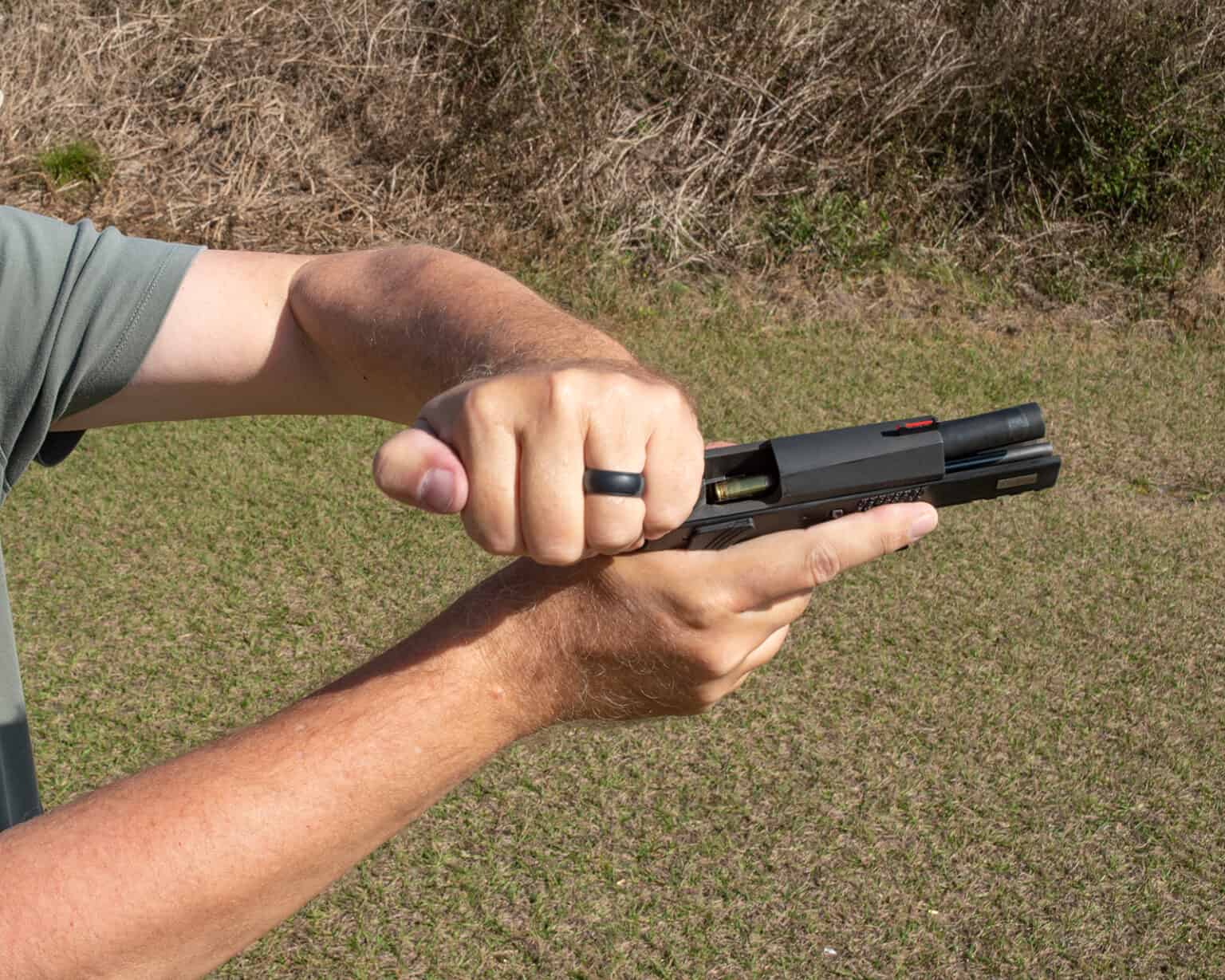 Dealing With A Stovepipe Malfunction AmmoMan School of Guns Blog