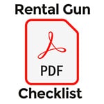 Rental Gun Checklist