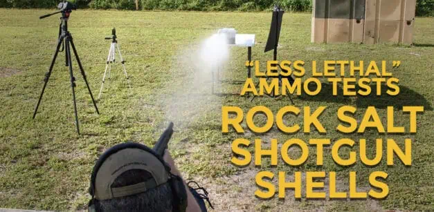 Less Lethal Loadout: Rock Salt Shotgun Shells