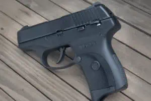 Pistol fired by the author as part of this Ruger LC380 review 