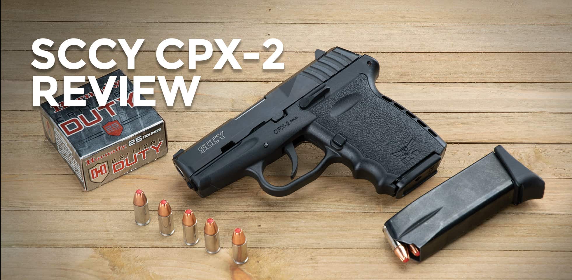 SCCY CPX-2 9mm Semiautomatic Pistol