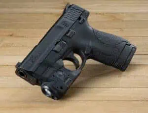 A top M&P Shield accessory, a laser sight