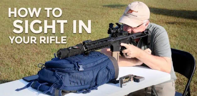 How To Sight In A Rifle