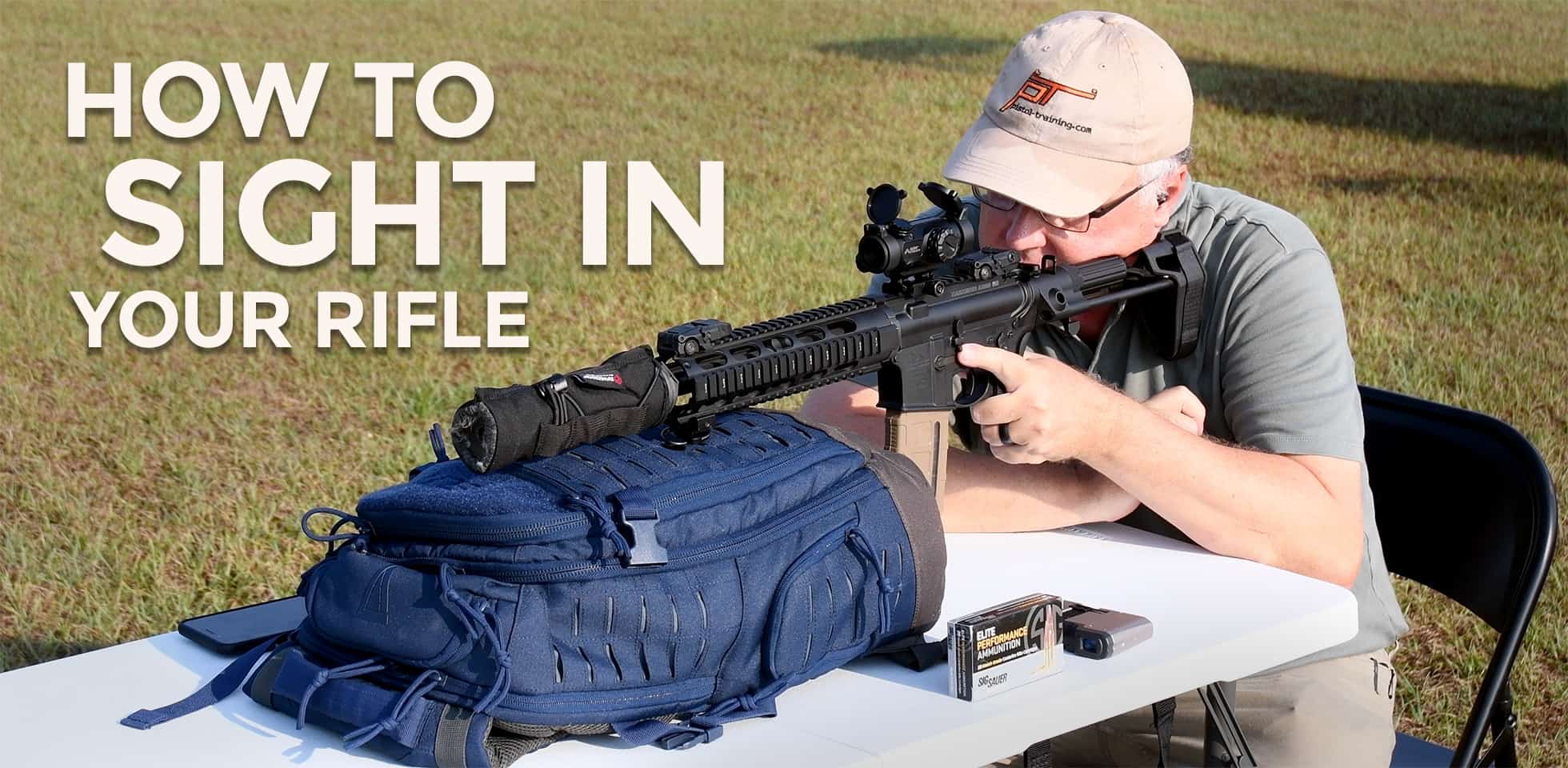 How To Sight In A Rifle - AmmoMan School Of Guns Blog