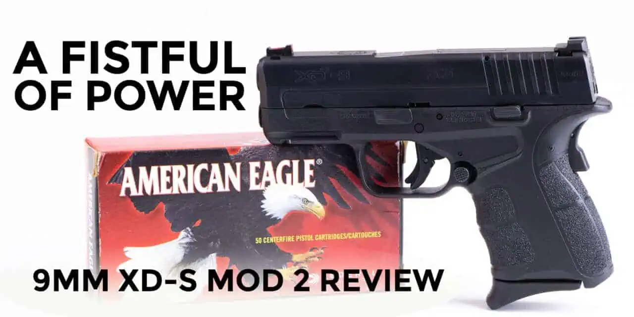 9mm Springfield Armory XD-S Mod 2 Review