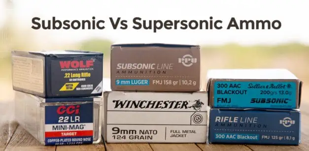 Subsonic Ammo: Bang Without The (Sonic) Boom