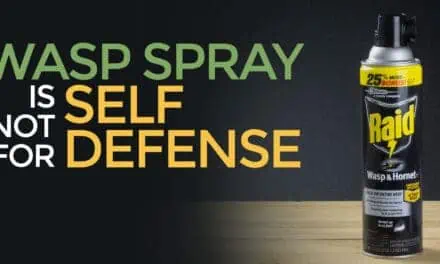 Wasp Spray Self Defense