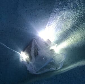 water testing tactical flashlights with a torch submerged underwater